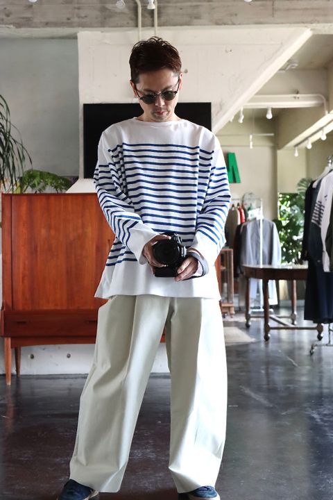 STUDIO NICHOLSON 22SS DEEP PLEAT VOLUME PANTS style.2022.3.9.