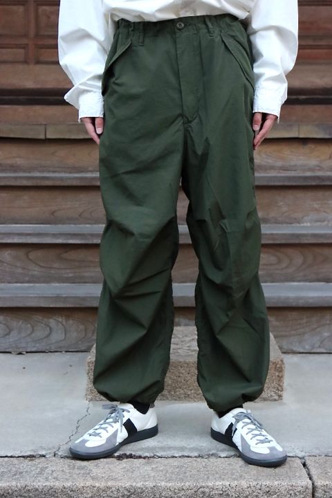 Graphpaper 22SS Garment Dyed Poplin Fatigue Shirt"WHITE"style.2022.2.5.