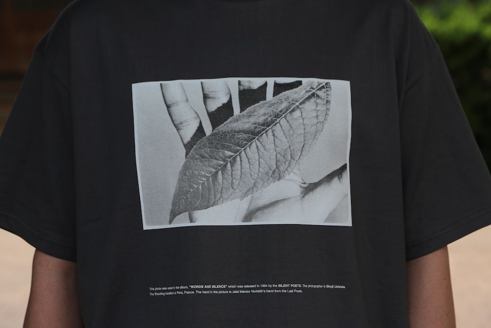 Graphpaper POET MEETS DUBWISE for Graphpaper Oversized Tee “WORDS AND SILENCE” style.2021.4.17.