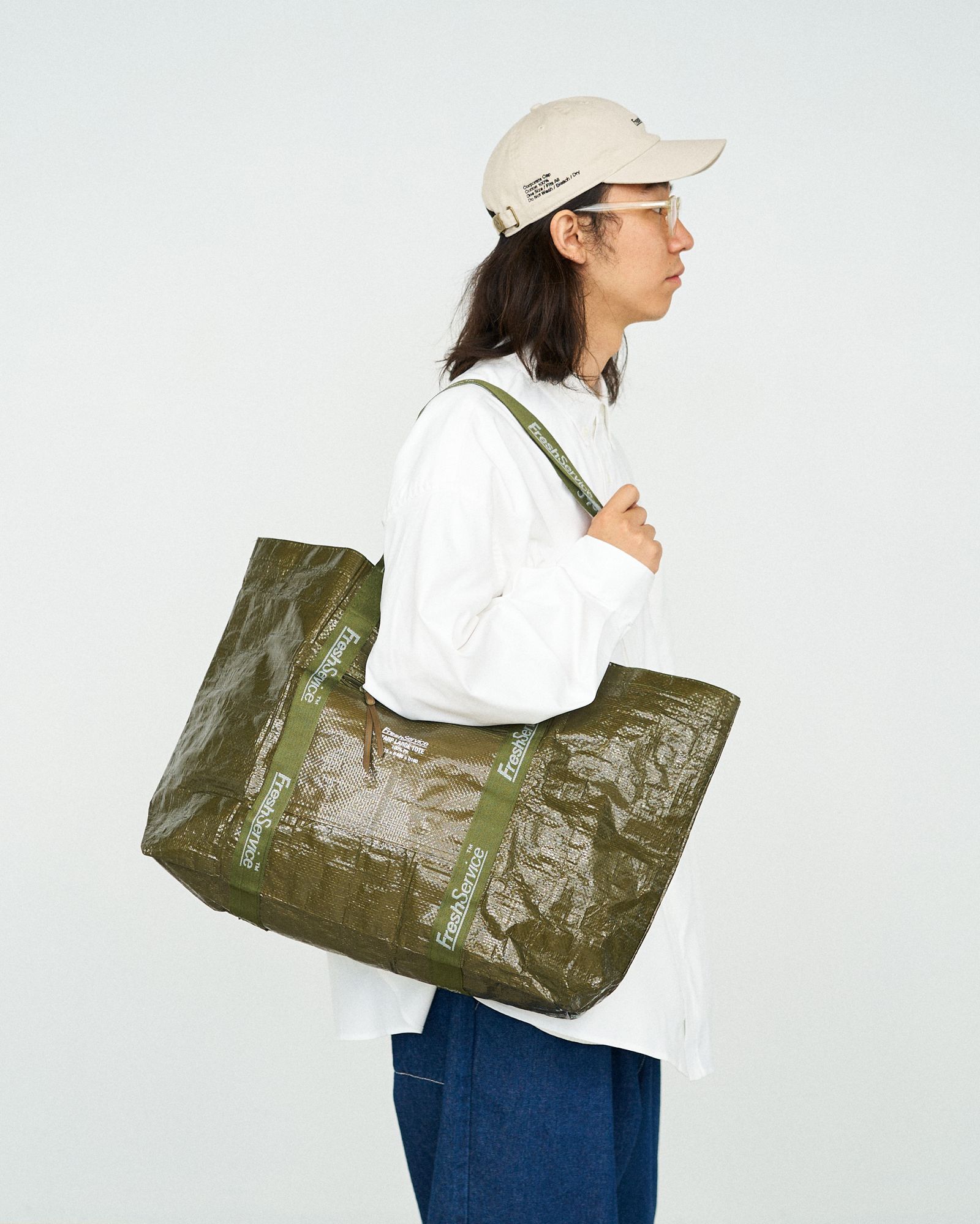 FreshService - フレッシュサービストート TARP LARGE TOTE (KHAKI) | mark