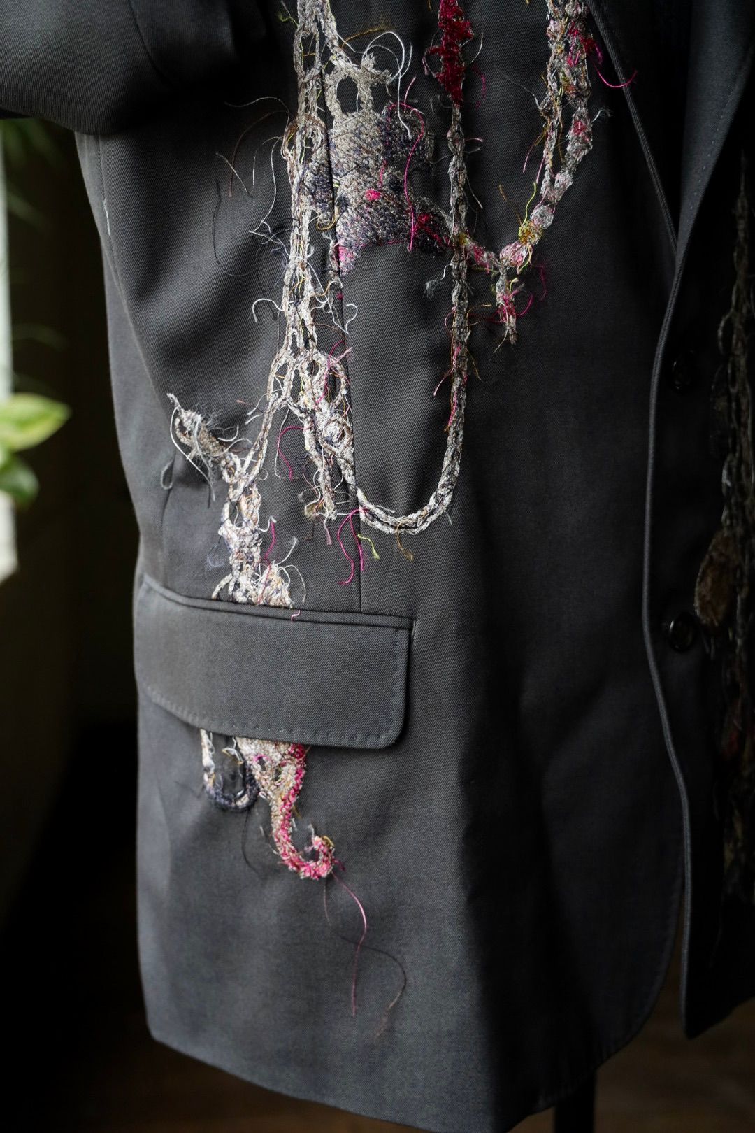 doublet 25AW  EMBROIDERED CHAIN TAILORED JACKET (25AW16JK74) CHACORL☆8月9日(土)発売！