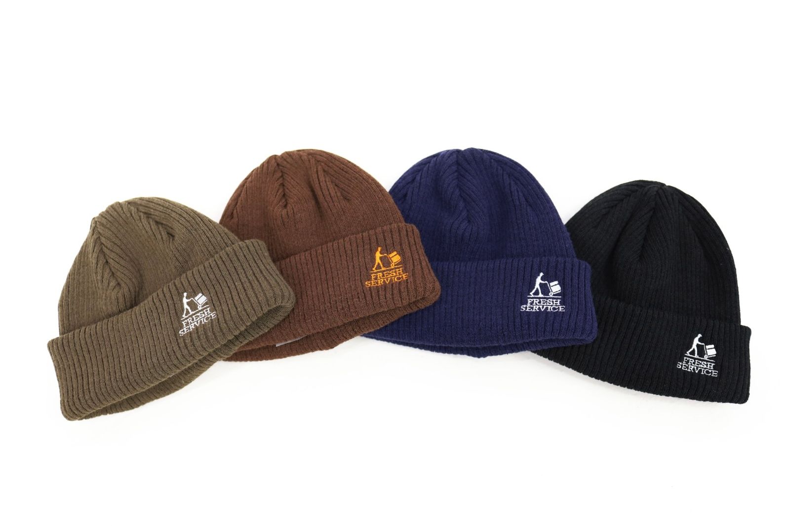 フレッシュサービスTHERMAL RIB KNIT WATCH CAP(FSP254-90069)KHAKI☆11月15日(土)発売！