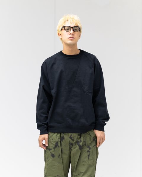 Gurank 25FW スウェット Loop wheel HT big long-t (2548B)BLACK☆新作発売！
