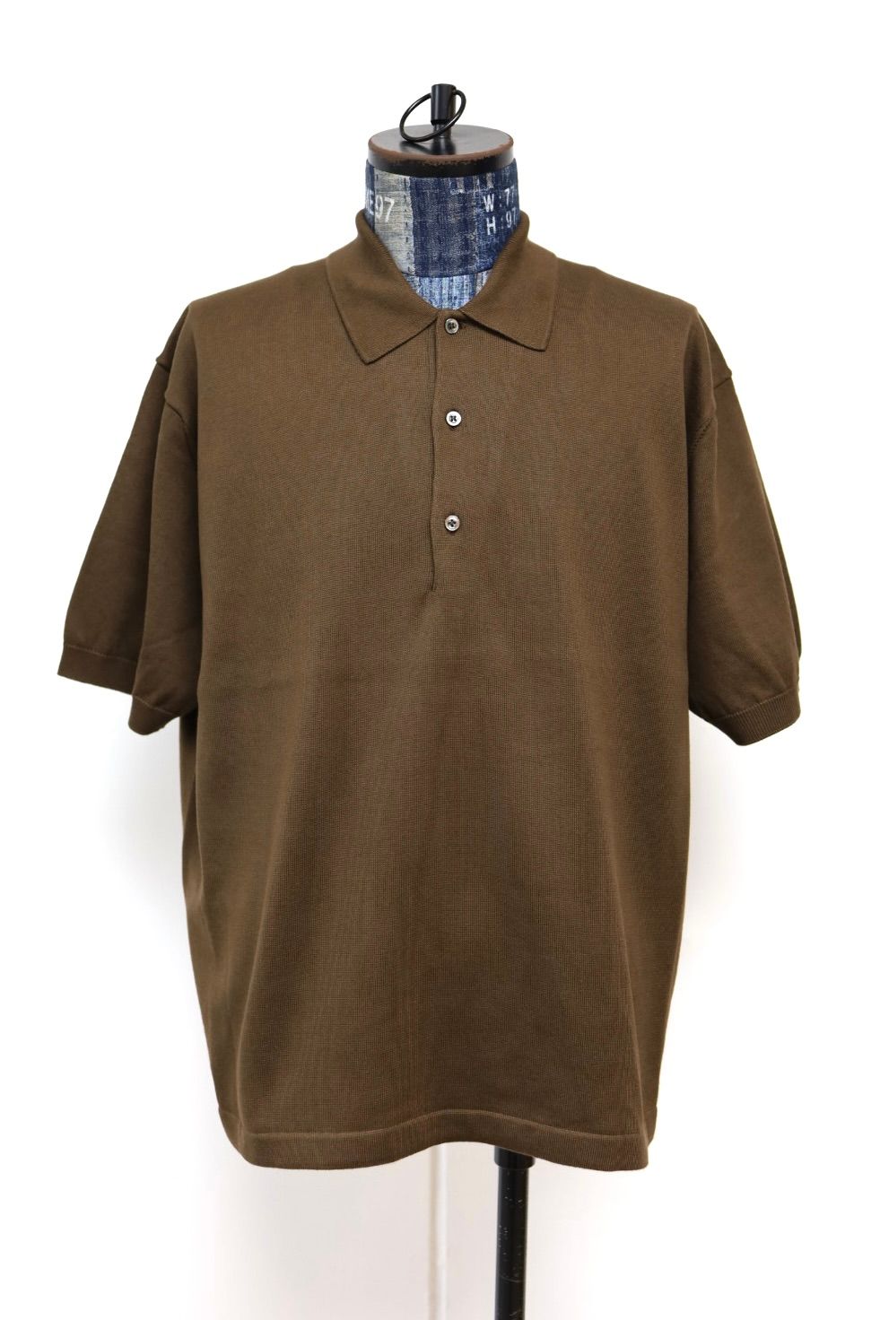アプレッセ 2026 STYLE1 Cotton Knit S/S Polo Shirt(26SAP-03-02)BROWN☆3月7日(土)発売！