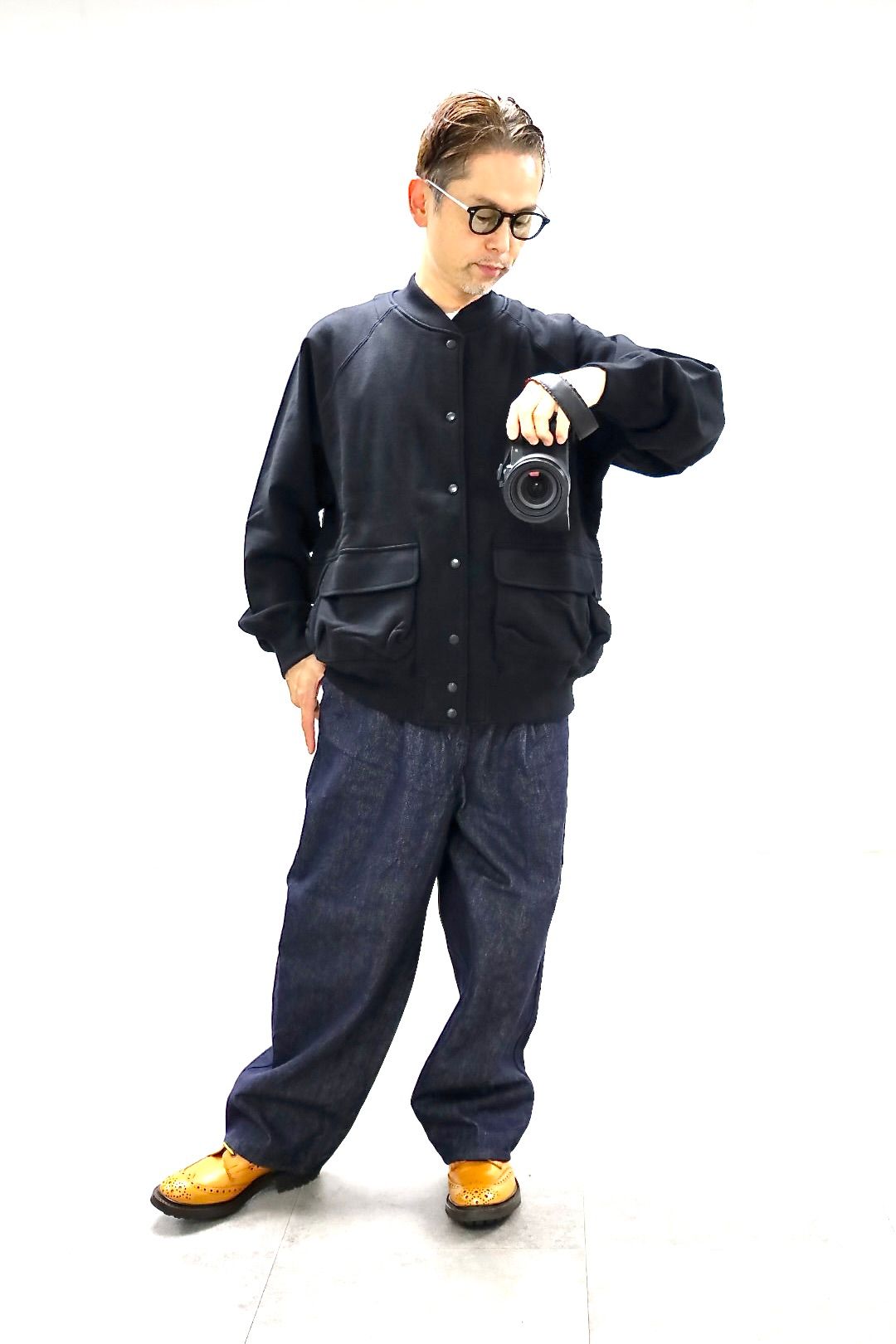 コムデギャルソンオム25FW コットンデニムパンツ(HP-P026-051)INDIGO