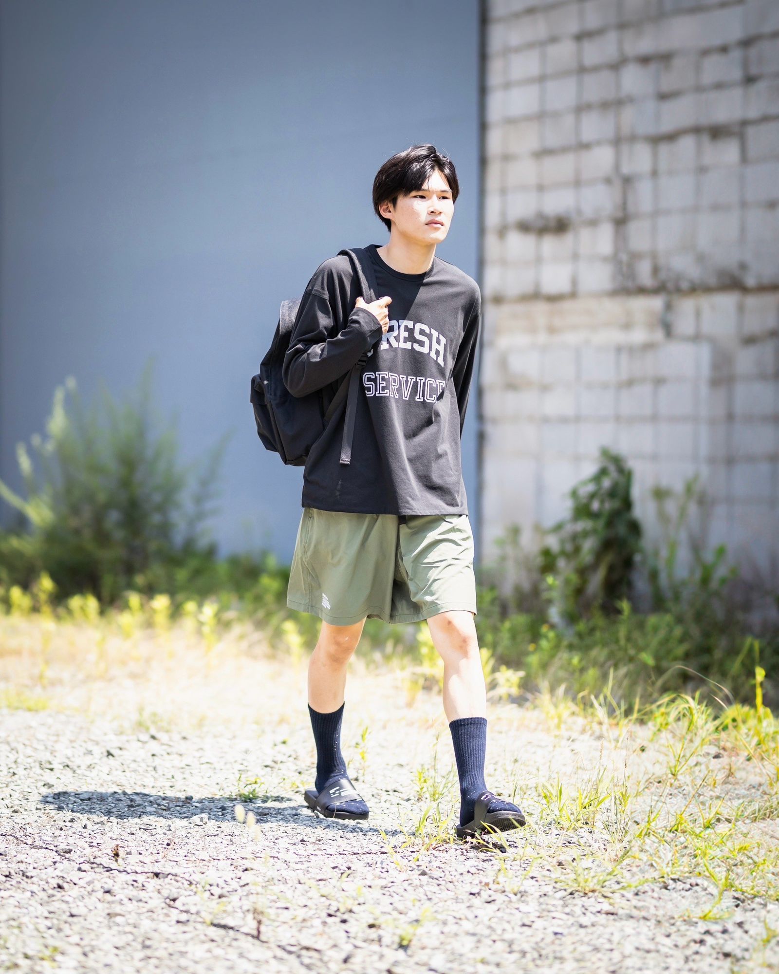 は自分にプチご褒美を FreshService - フレッシュサービス ALL WEATHER SHORTS (KHAKI ウェア