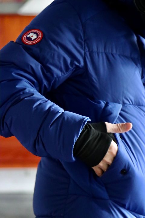CANADA GOOSE ARMSTRONG HOODY"PACIFIC BLUE"style.2021.11.9.