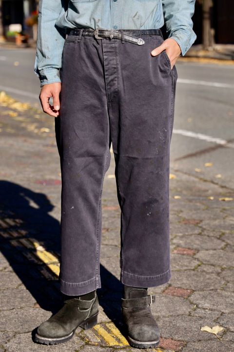BOW WOW 26 New Year Release Items バウワウ BLACK WORK TROUSERS AGED(BW261-BWTA) BLACK☆1月2日11:00発売！