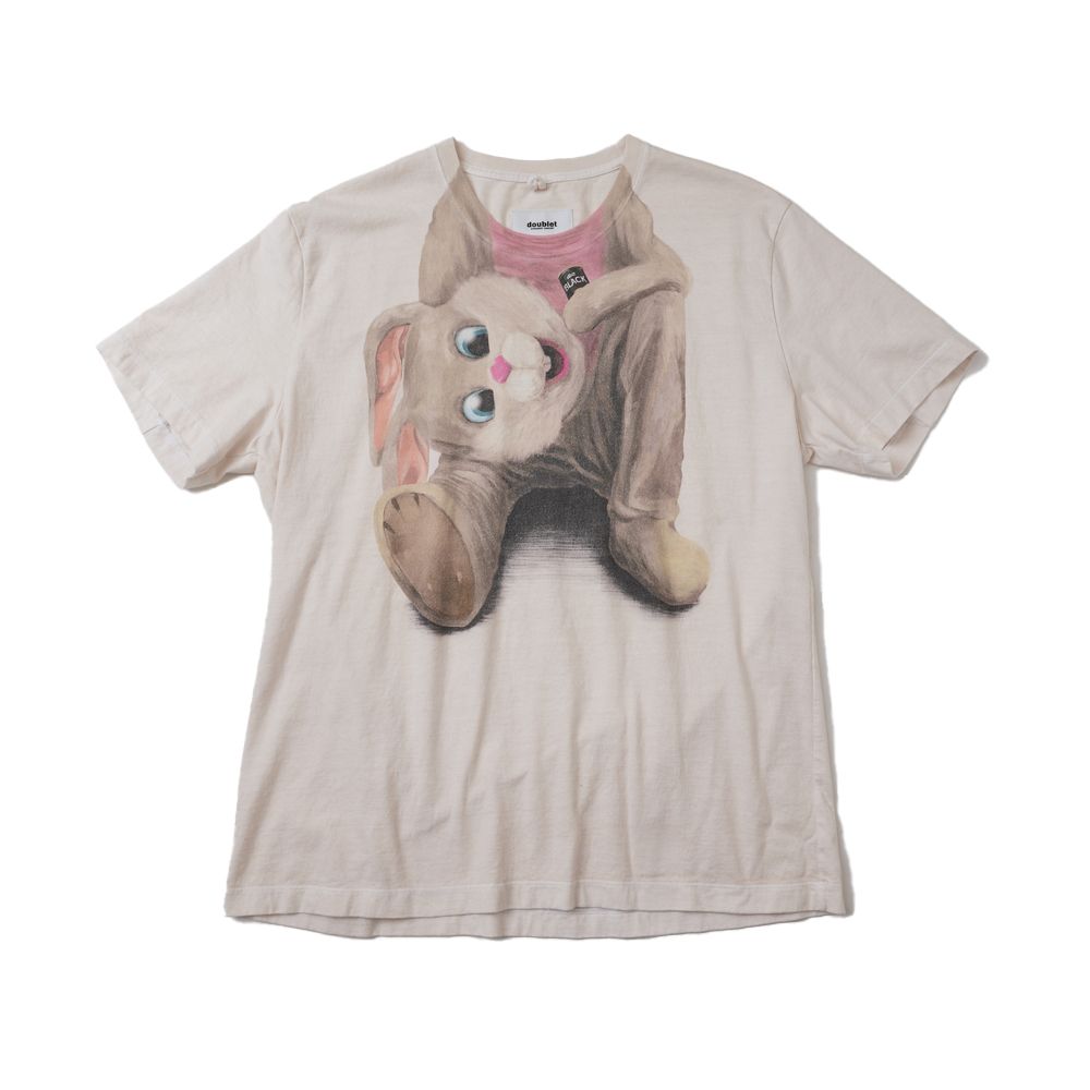 doublet - ダブレット 23AW STUFFED RABBIT DURING T-SHIRT