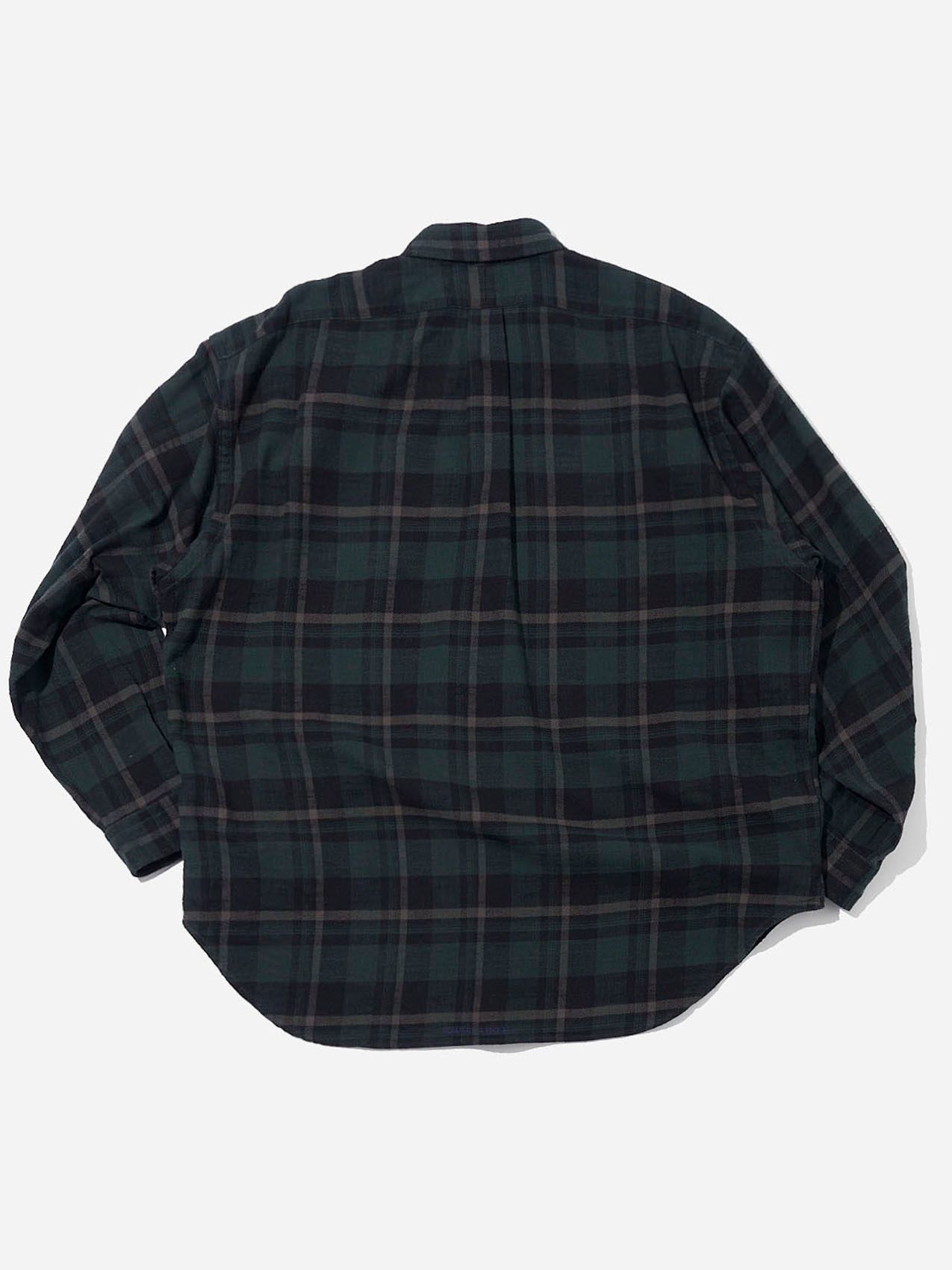 セダンオールパーパスFW23 Twill Plaid Big BD Shirt (SD23F-SH03)Green Plaid