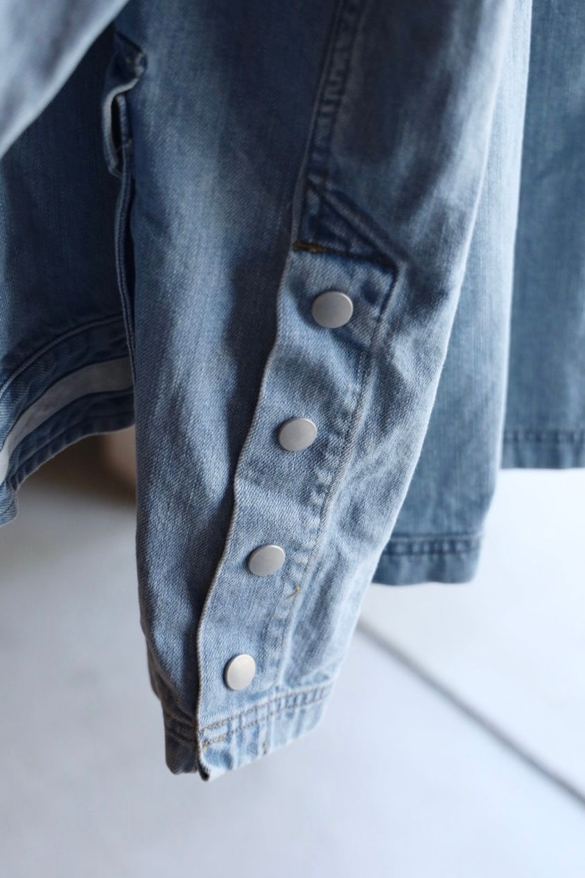 ヨーク 25FW VINTAGED DENIM COVERALL HALF COAT(YK25FW01067C)INDIGO☆9月6日(土)発売！