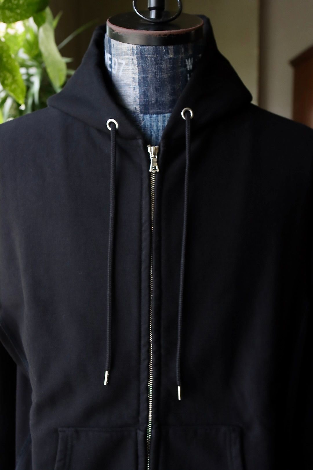 ブラームス 25FW Soft&Hard Sweat Hoodie ZIP(bROOTS24F23F25)Black☆新作発売！