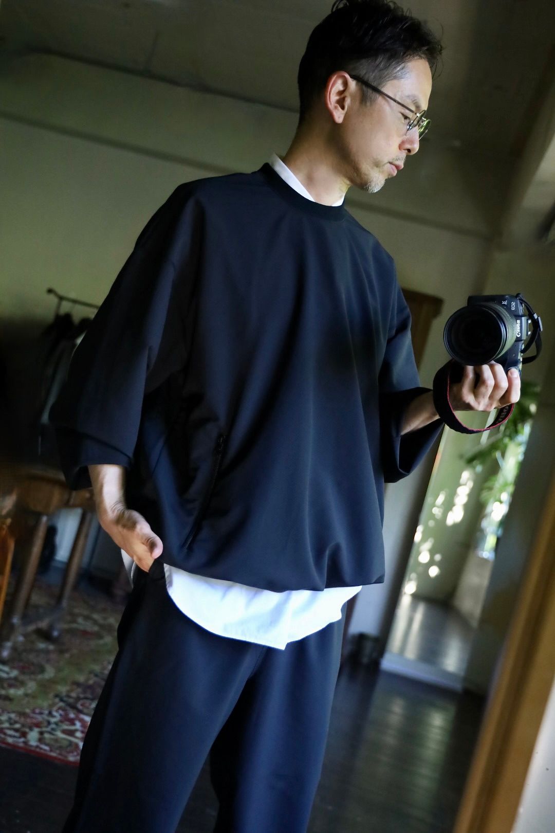 フレッシュサービス STORMFLEECE CREW NECK PULLOVER(FSC243-70207)BLACK