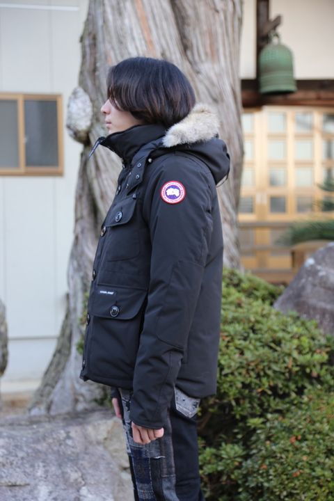 CANADA GOOSE カナダグース 新作 RUSSELL PARKA style.10.25.