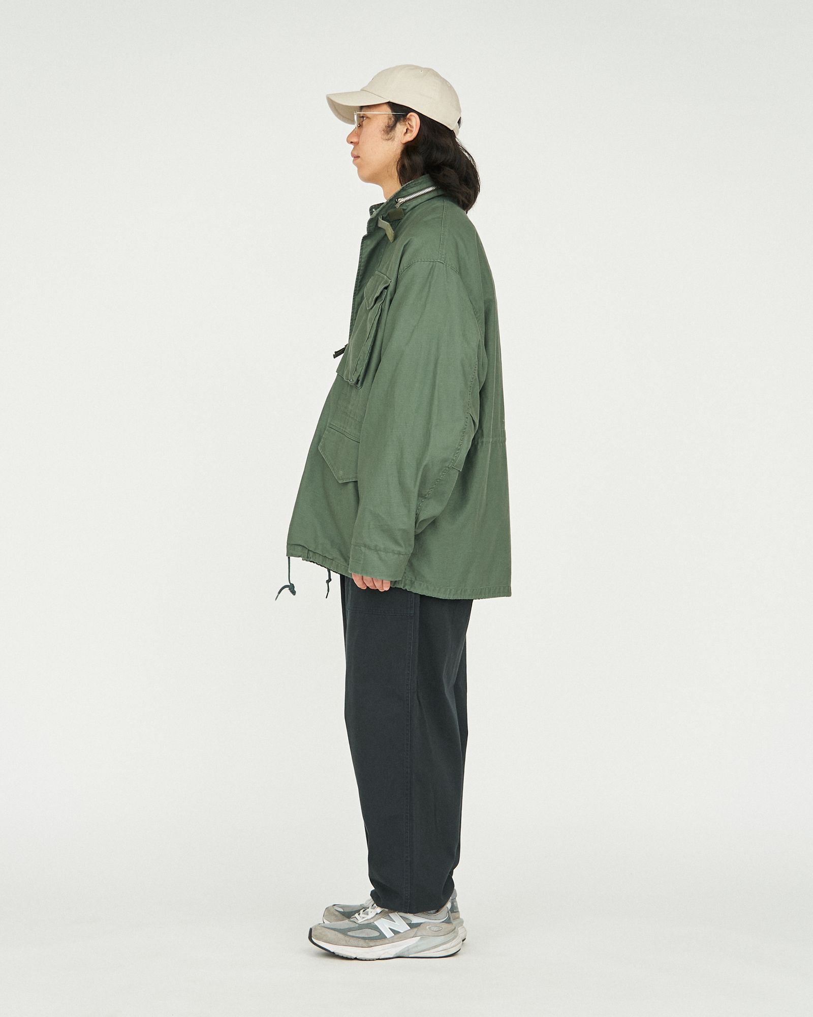 フレッシュサービス BACK SATEEN FIELD JACKET(FSC251-20136)GREEN