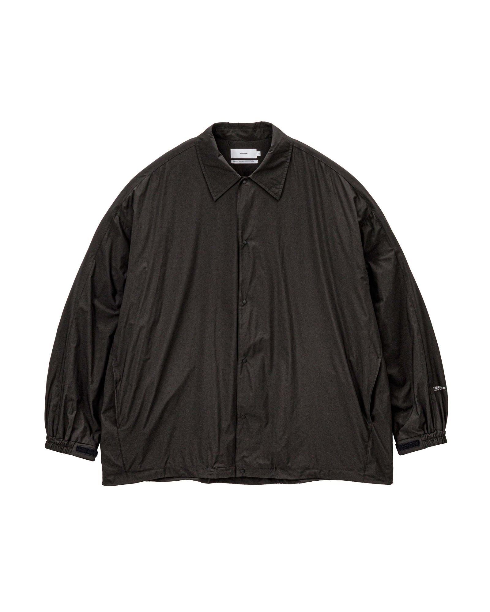 グラフペーパー 26SS PERTEX QUANTUM AIR Overshirt(GM261-50302)CHARCOAL☆3月28日(土)発売！