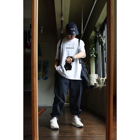 COMME des GARCONS HOMME×New Balance MT580スタイル