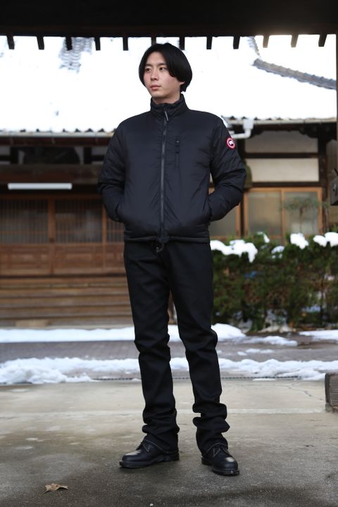 CANADA GOOSE 新作LODGE JACKET"BLACK" style.2021.1.10.