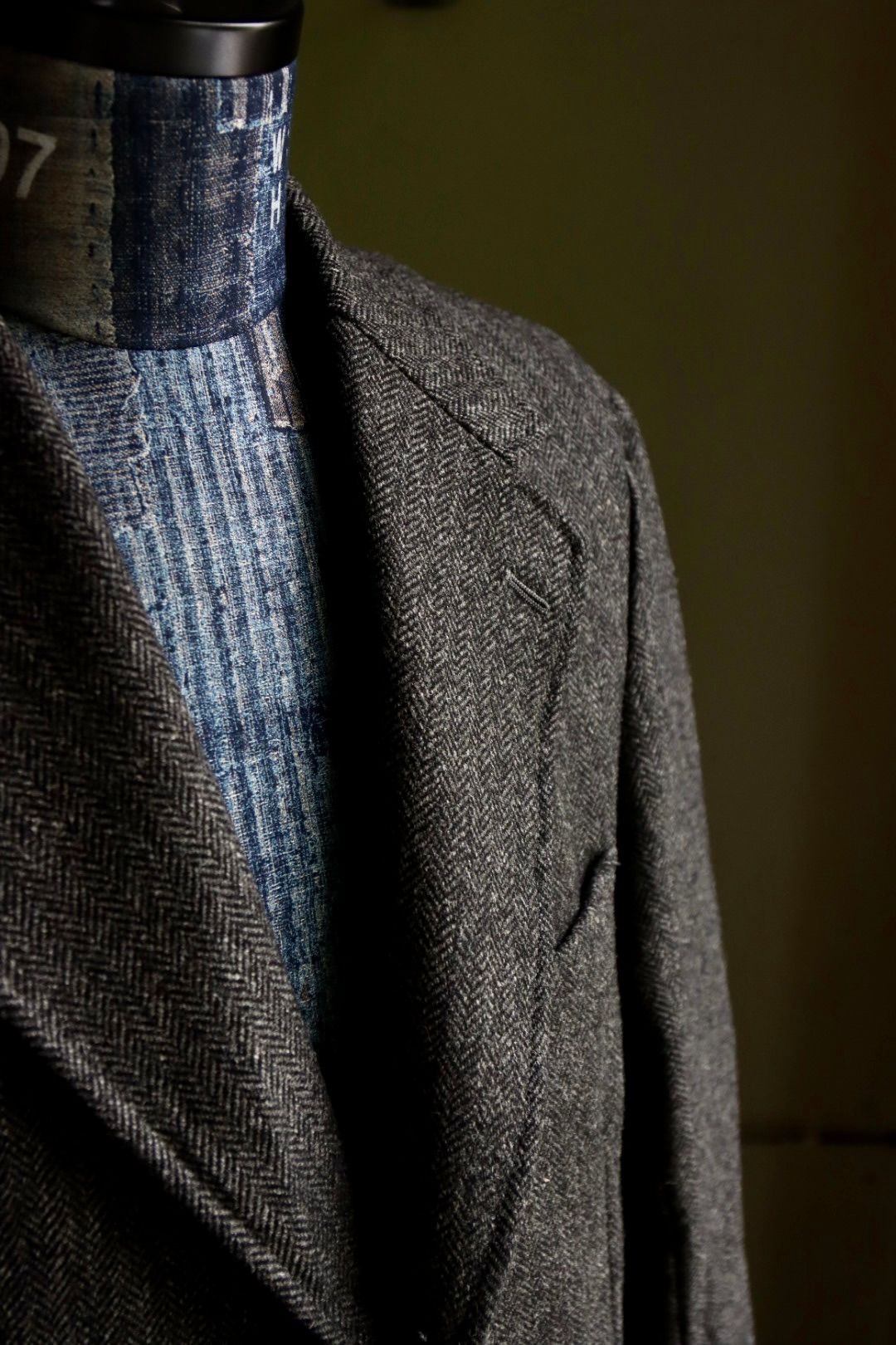 アプレッセ Tweed Tailored Jacket(23AAP-01-18H)CHARCOAL