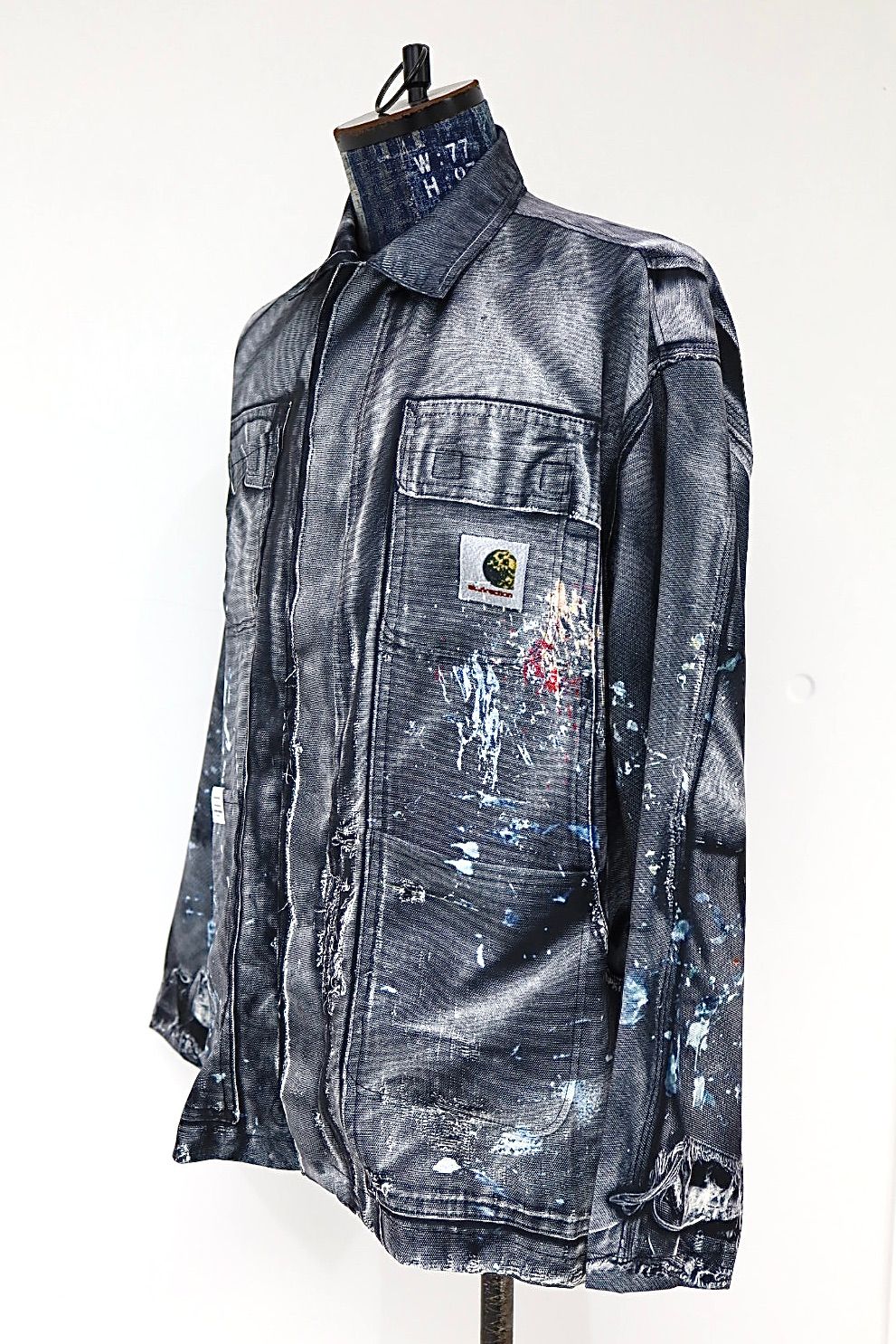 トーキングアバウト ジ アブストラクション 26SS カバーオール PRINTCOVERALL(26SS-J-001)BLACK 新作発売！