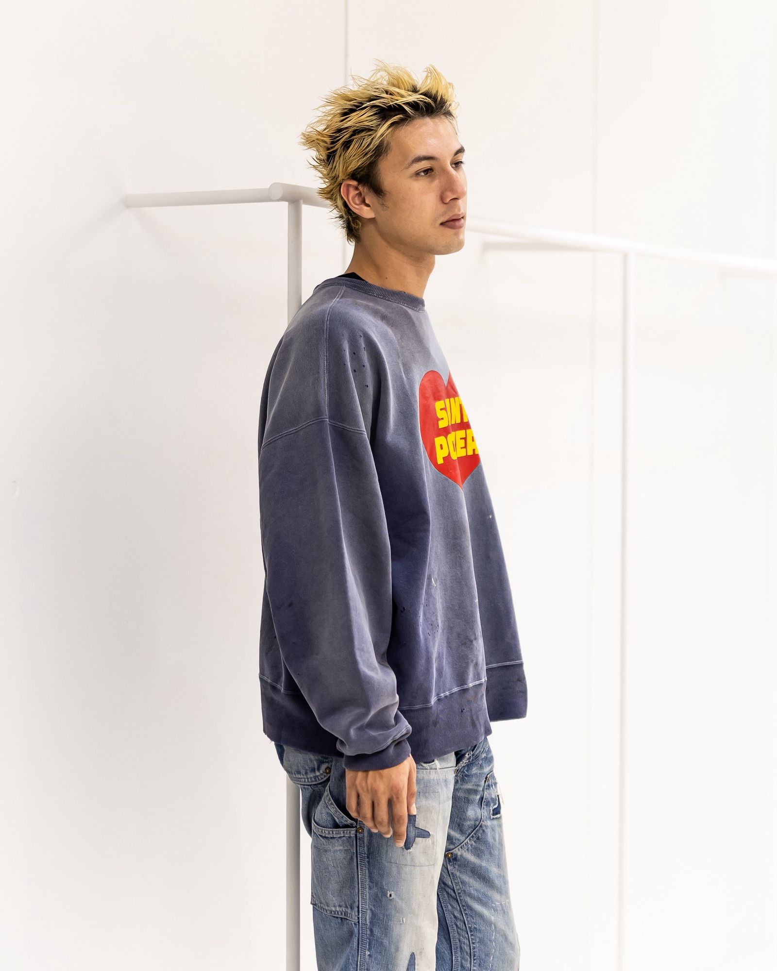 SAINT Mxxxxxx SAINT POWER CRW NECK SWT 10月25日(土)新作発売！