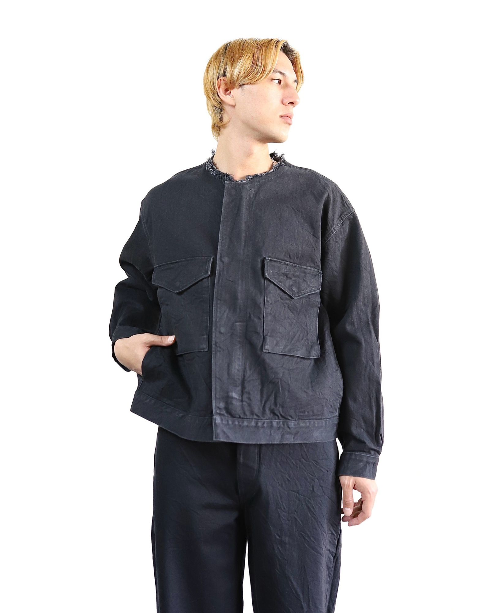 blurhms 24SS 新作12.9oz Denim 51 Short Jacket&12.9oz Bias