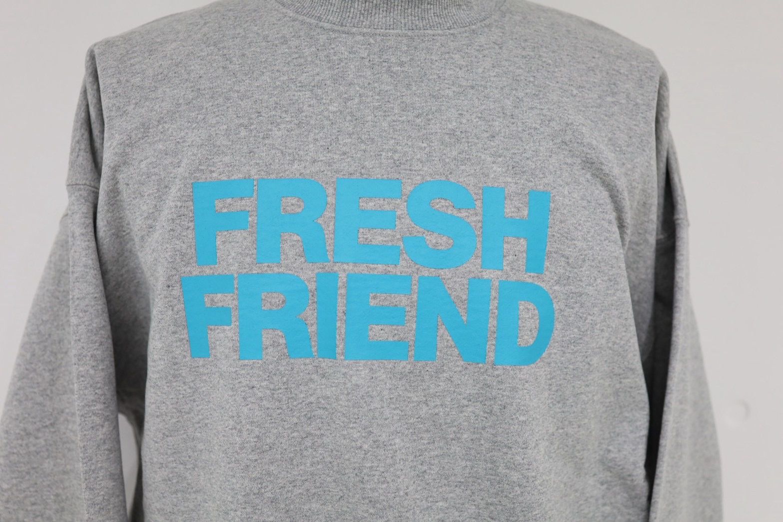 フレッシュサービス FRIEND EDITIONS LIGHT OZ CREW NECK SWEATER(FSC261-70093FE)H .GRAY☆3月14日(土)発売！