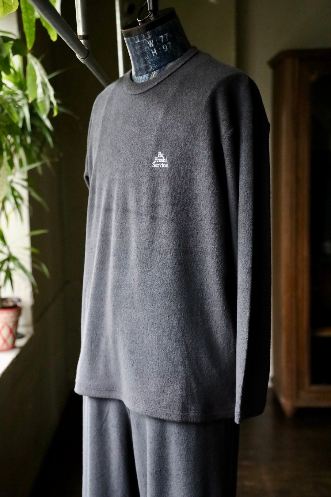 ReFresh!Service. “UTILITY PILE L/S SET-UP”(GRAY)☆9月27日(土)発売！