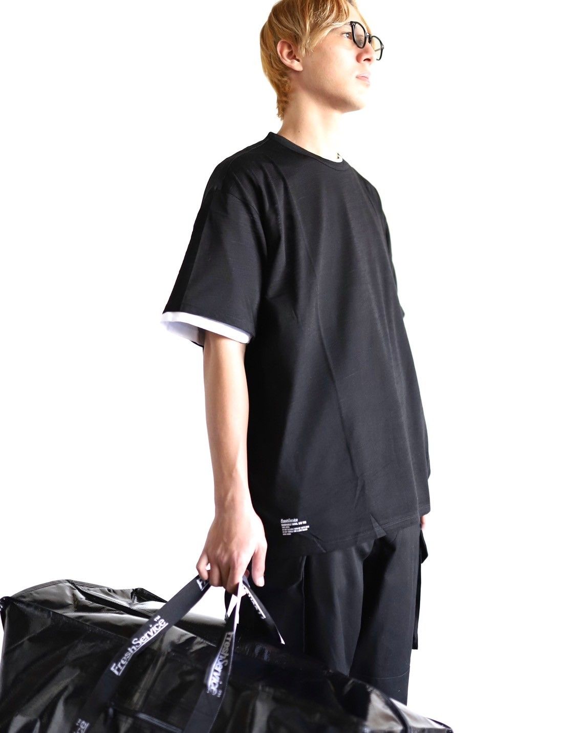 FreshService 24SS WASHABLE WOOL S/S TEE スタイル