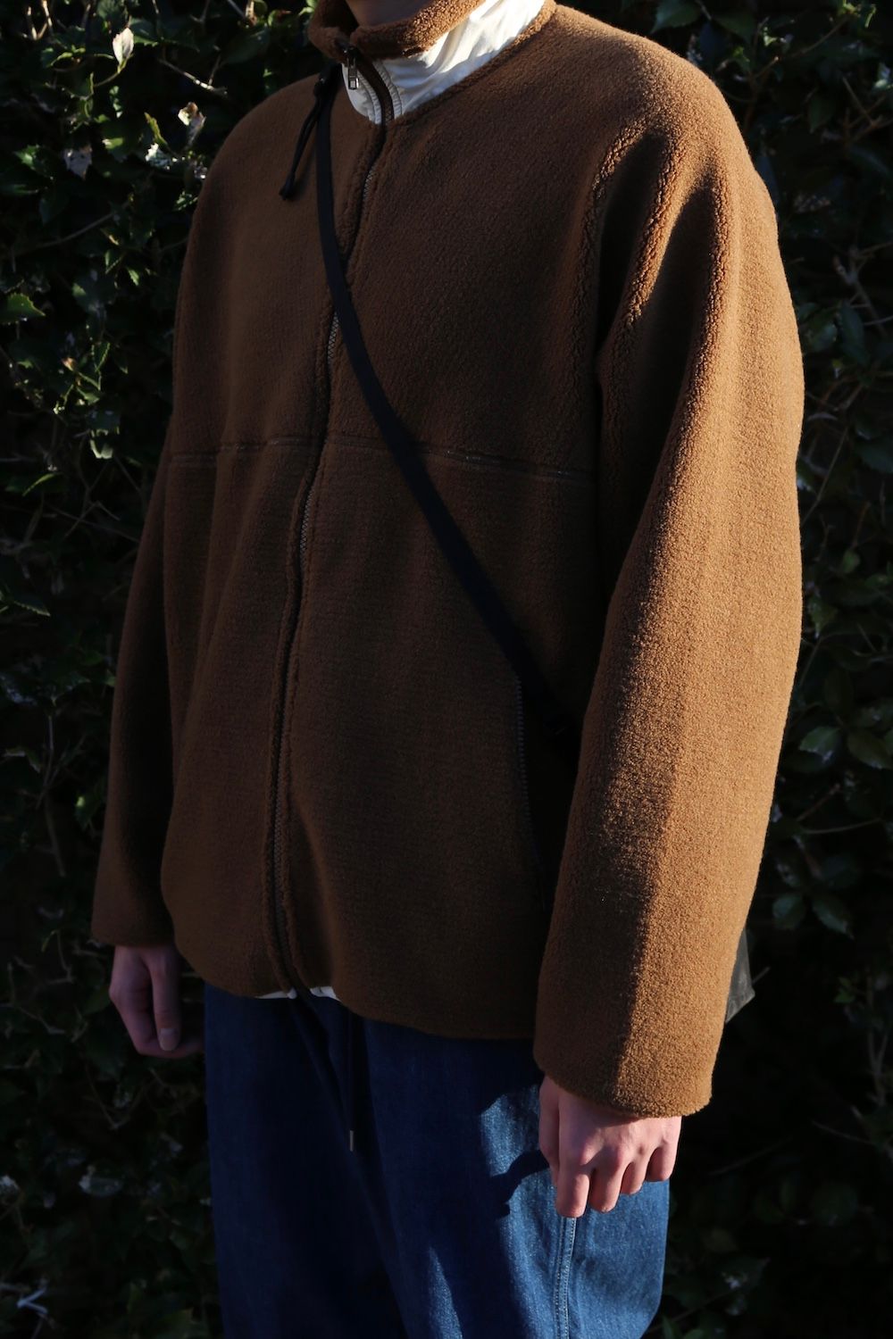 Graphpaper Wool Boa Zip-Up Blouson 2020.12.26