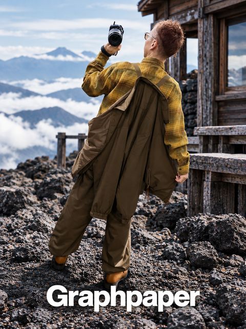 Graphpaper PERTEX® QUANTUM AIR Light Thermo Blouson"BROWN"スタイル2026.9.27.