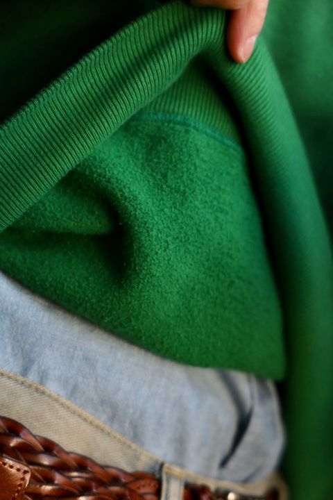 A.PRESSE  Vintage Sweatshirt"GREEN"スタイル2025.2.3.