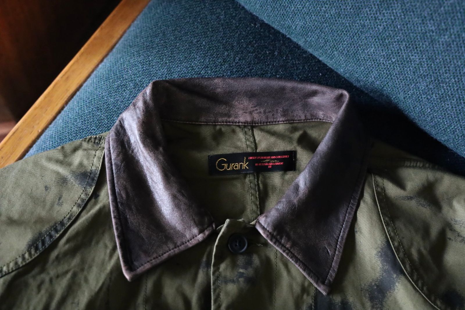 Gurank グランク Gurank Poplin camouflage hunting JK(2566)KHAKI★新作発売！