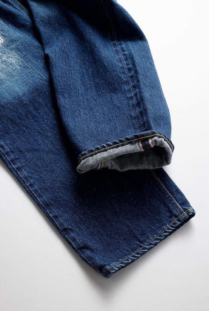 ファンダメンタル デニムCLASSIC STRAIGHT DENIM CS114(FA24MG114)INDIGO