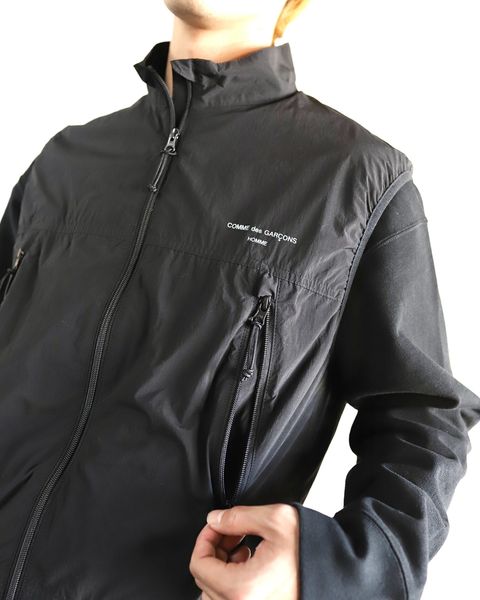 COMME des GARCONS HOMME 24SS ナイロンジップアップベスト 2024.2.5