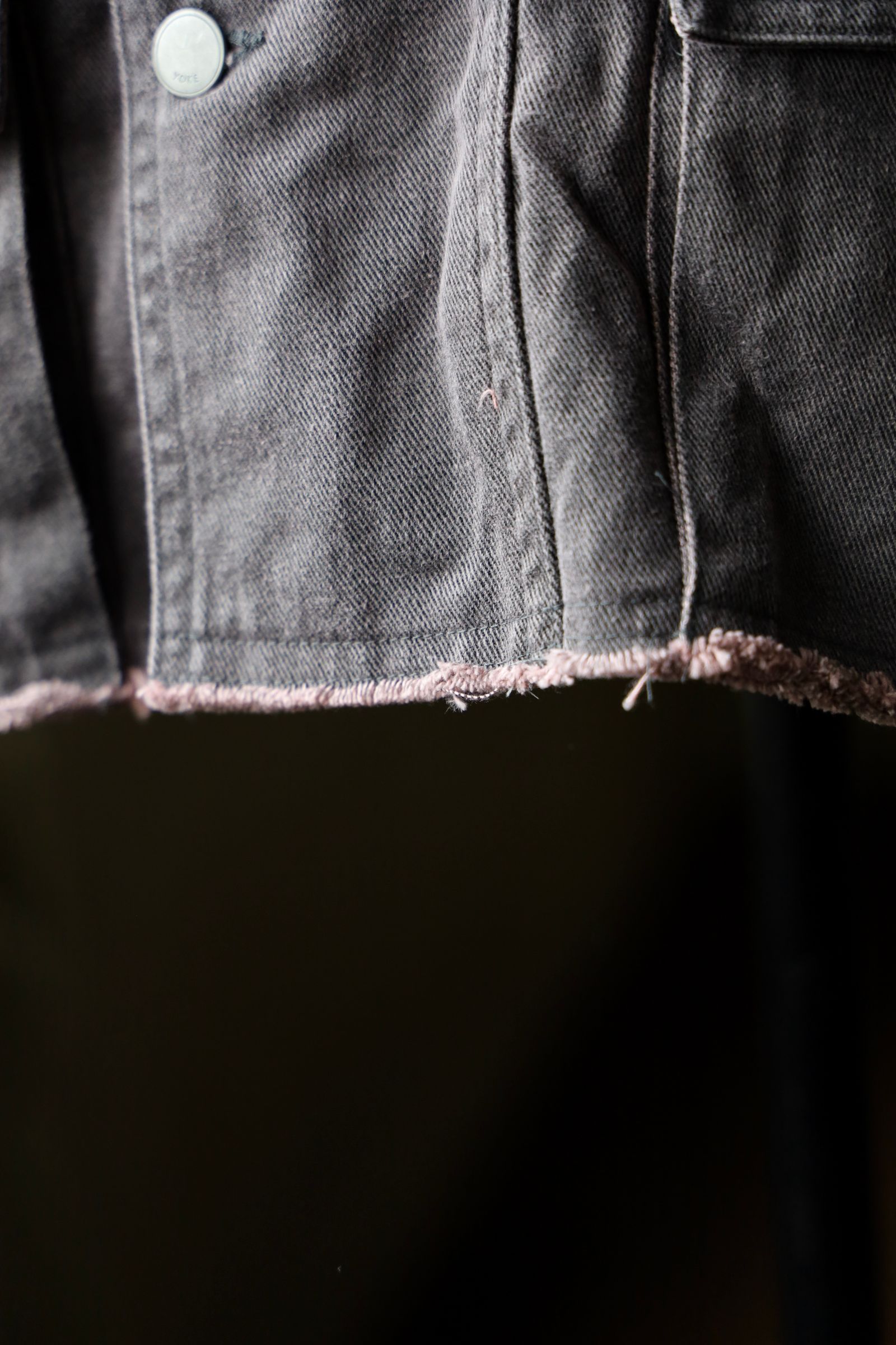 ヨーク25SS カバーオールCOTTON CUT-OFF COVERALL JACKET(YK25SS0925B)DUSTY PINK
