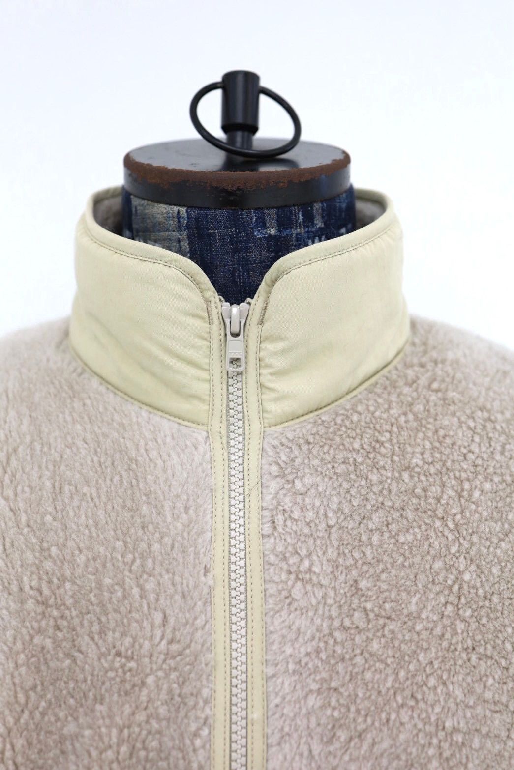 グラフペーパー Wool Boa Zip-Up Blouson(GU263-30340)BEIGE☆10月17日(土)発売！