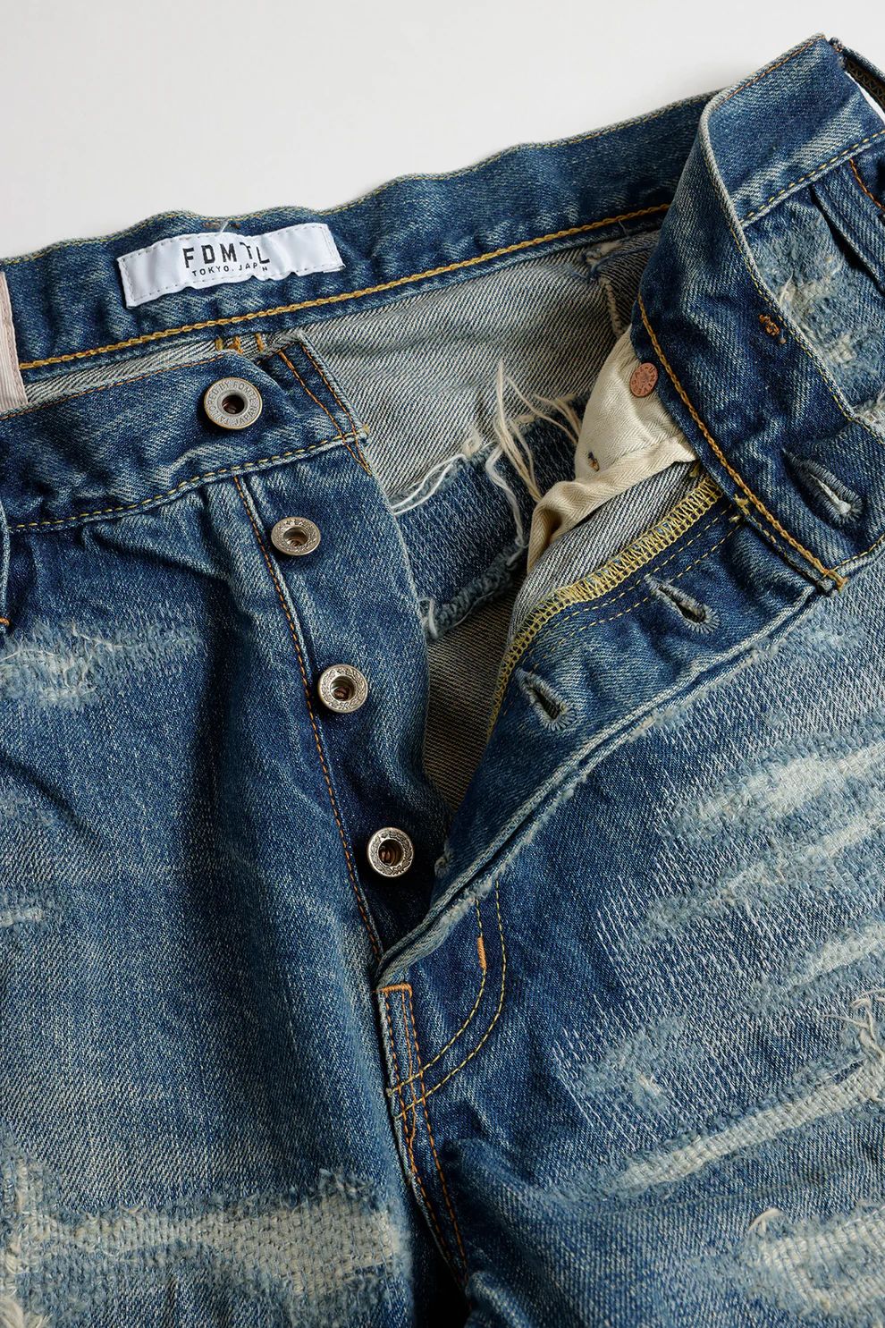 ファンダメンタル デニムCLASSIC STRAIGHT DENIM CS117(FA24/MG117)INDIGO