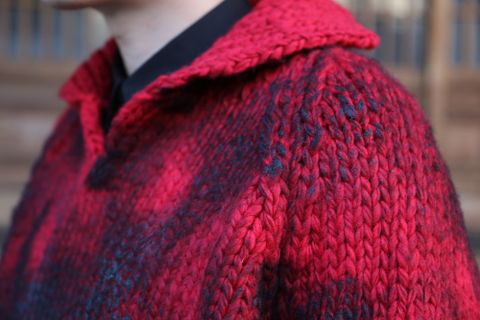 Yohji Yamamoto 朝倉ペイント手編タートルCニットstyle.10.1.