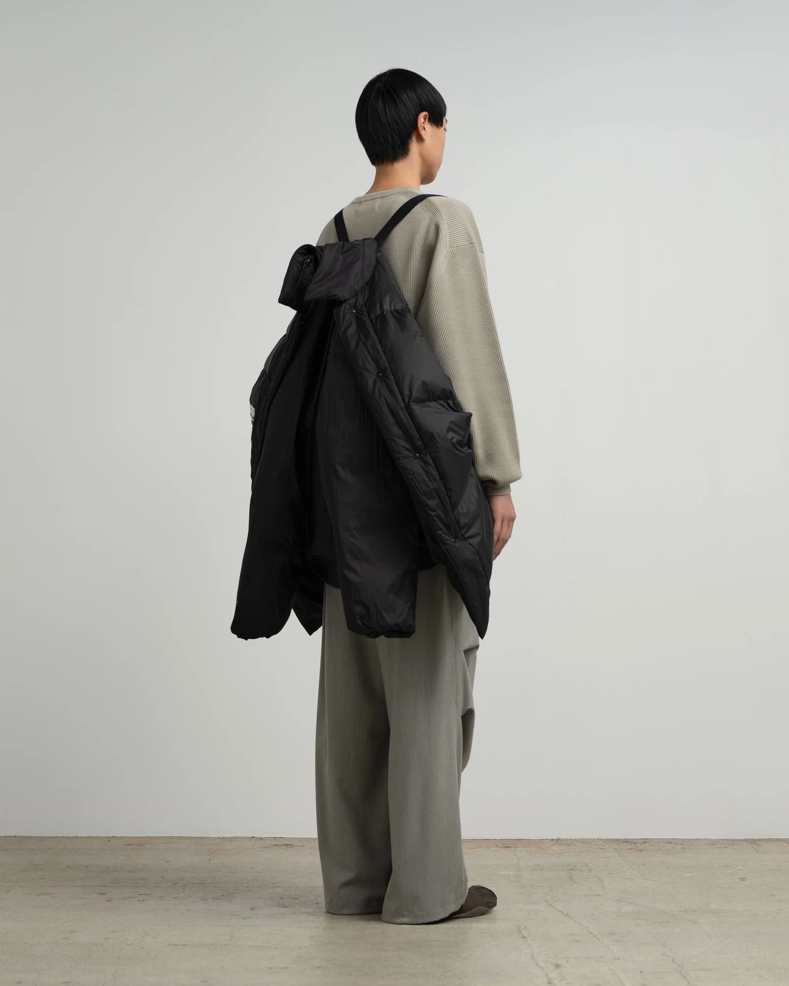 グラフペーパー PERTEX® QUANTUM AIR Bal Collar Down Coat(GM263-10280)BLACK☆9月26日(土)発売！