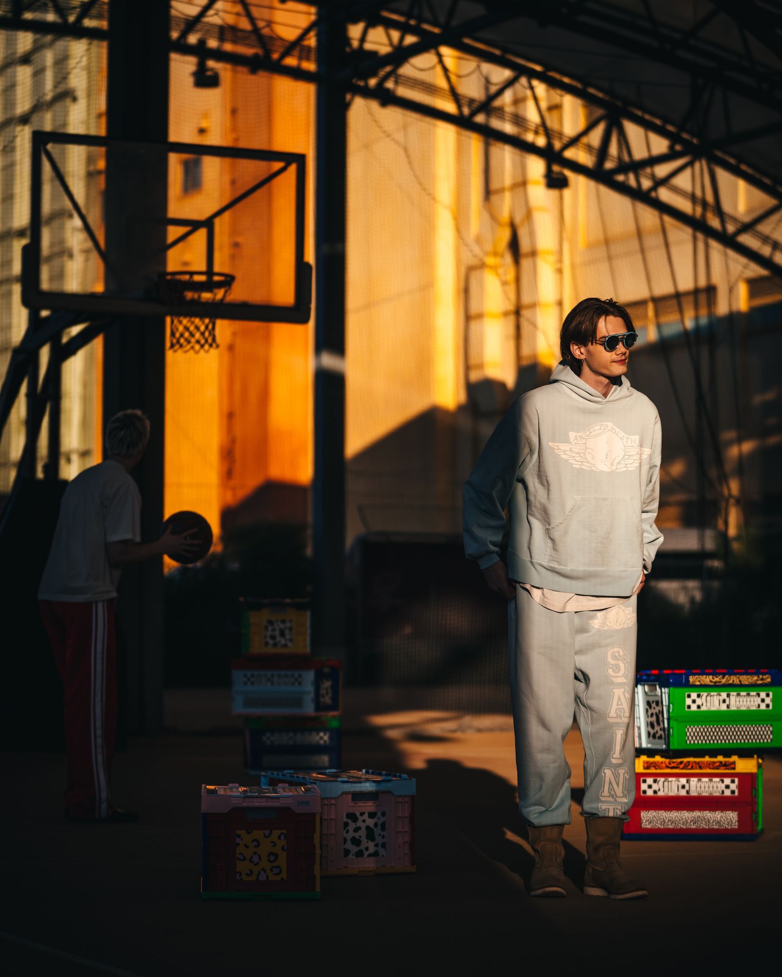 セントマイケル 26SS BABY MICHAEL HOODIE(SM-MK8-0000-059)SKY BLUE☆3月7日(土)発売！