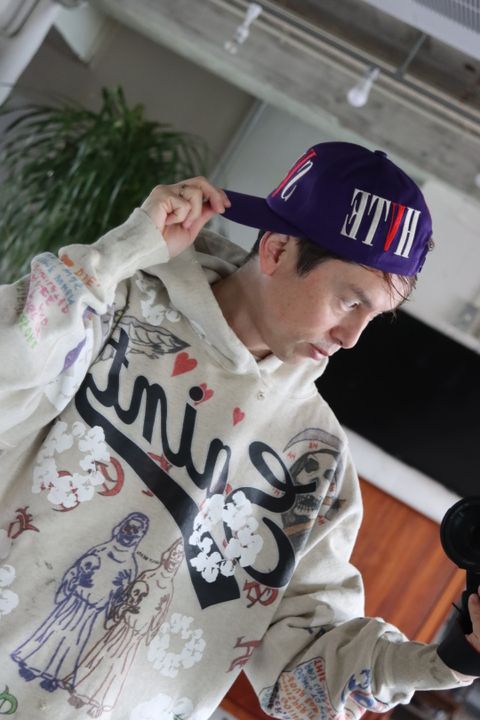 ©SAINT M×××××× HOODIE GRAFFITT.XL style.
