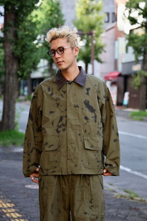 Gurank グランク Gurank Poplin camouflage hunting JK(2566)KHAKI★新作発売！