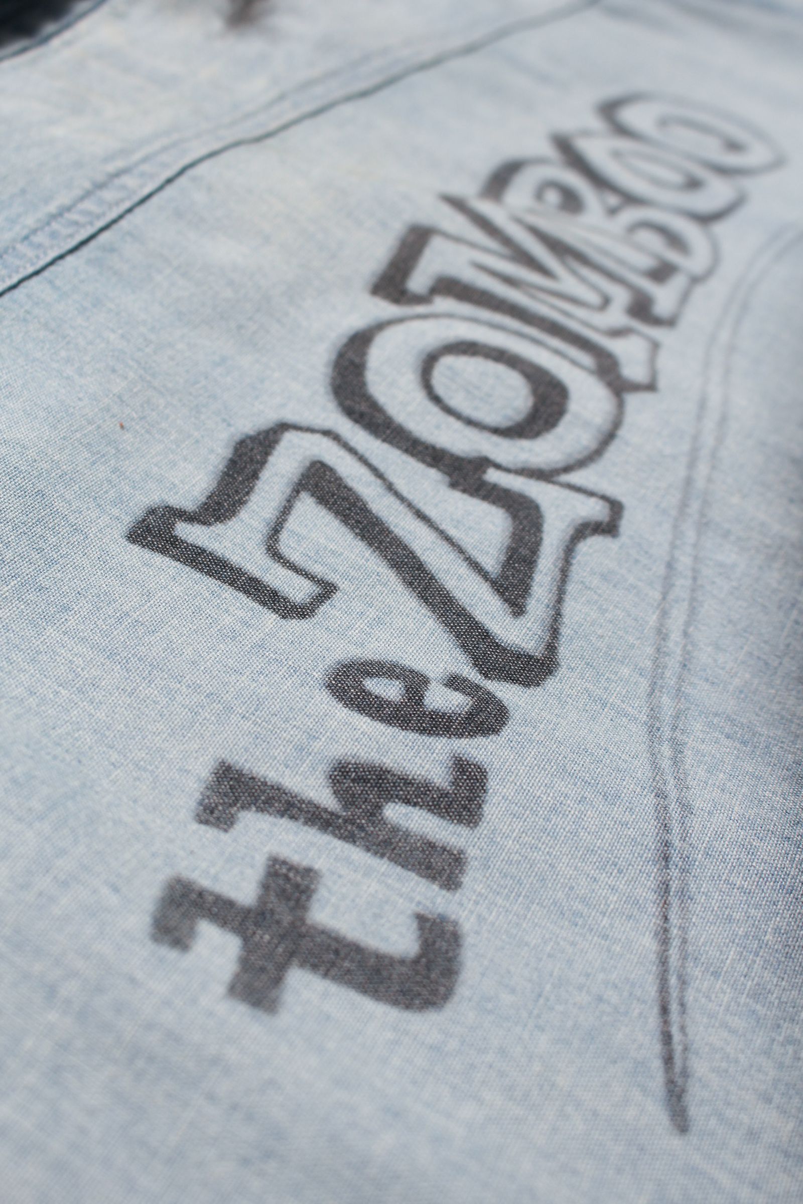 BOW WOW 26 New Year Release Items バウワウ SKETCH ZOMBOO USN CHAMBRAY SHIRT AGED(BW261-SZUCS) INDIGO☆1月2日11:00発売！