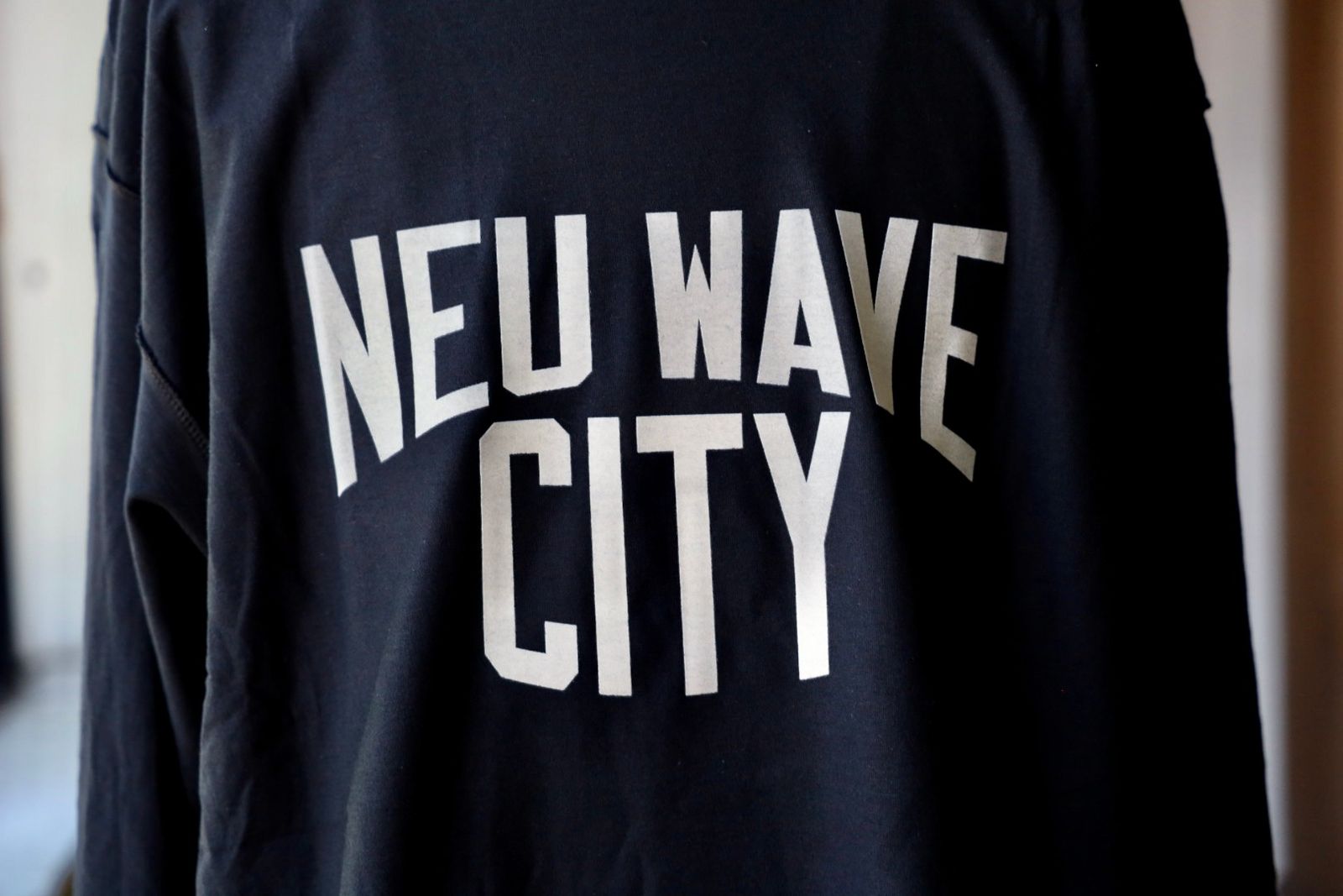 イズネスミュージック 25AW NEU WAVE LONG SLEEVE T-SHIRT (IMP6_10_NEUWAVELS01) BLACK