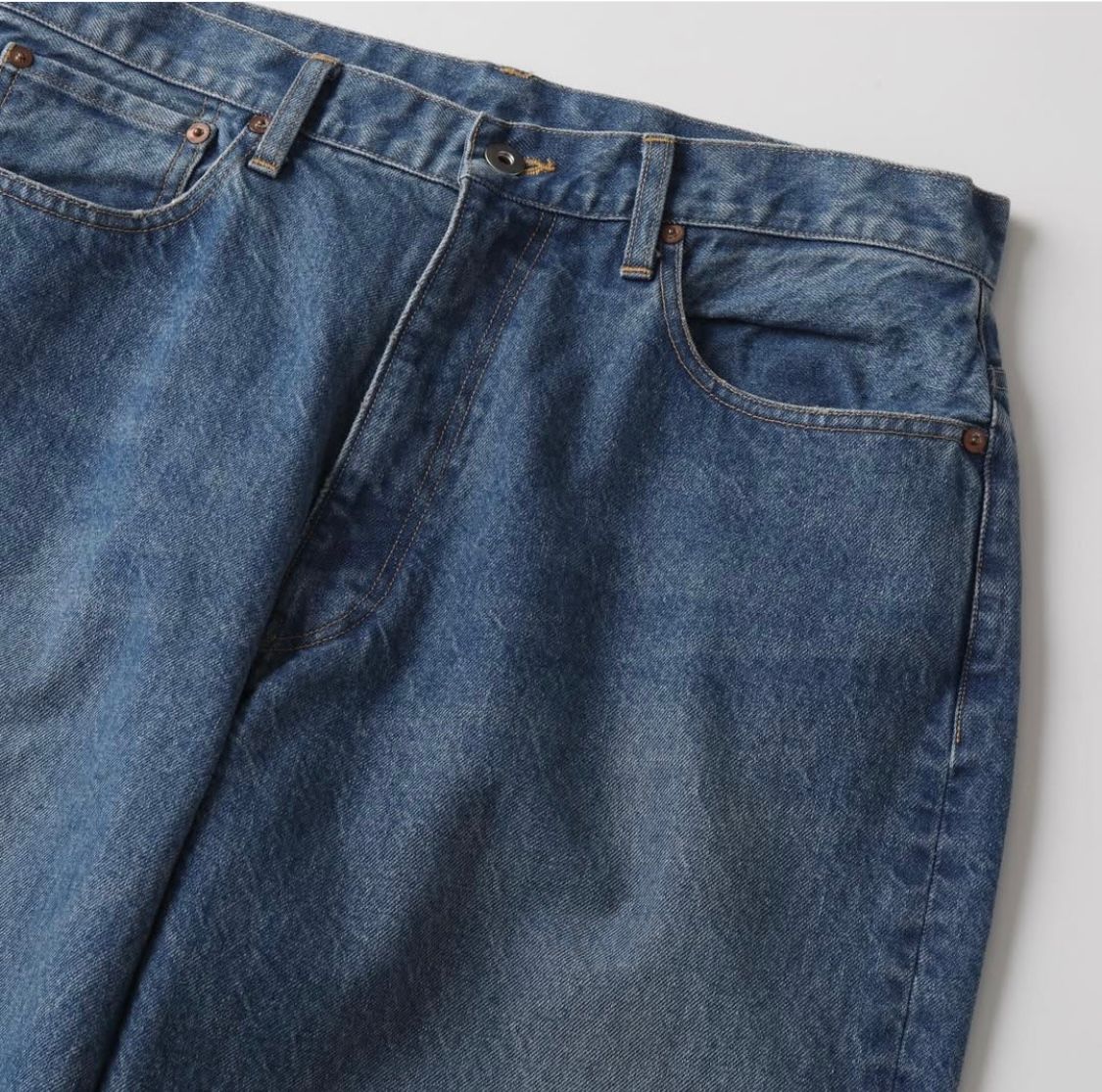 S.F.C 25SS エスエフシー WASHED DENIM PANTS (SFCSS25P05) Washed Blue