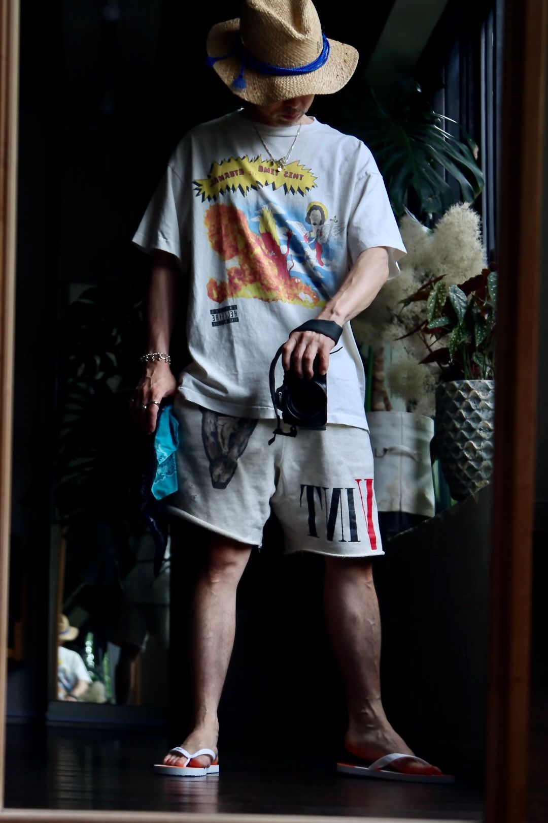 ©SAINT M×××××× 23AW TIME IS ETRNL TEEスタイル