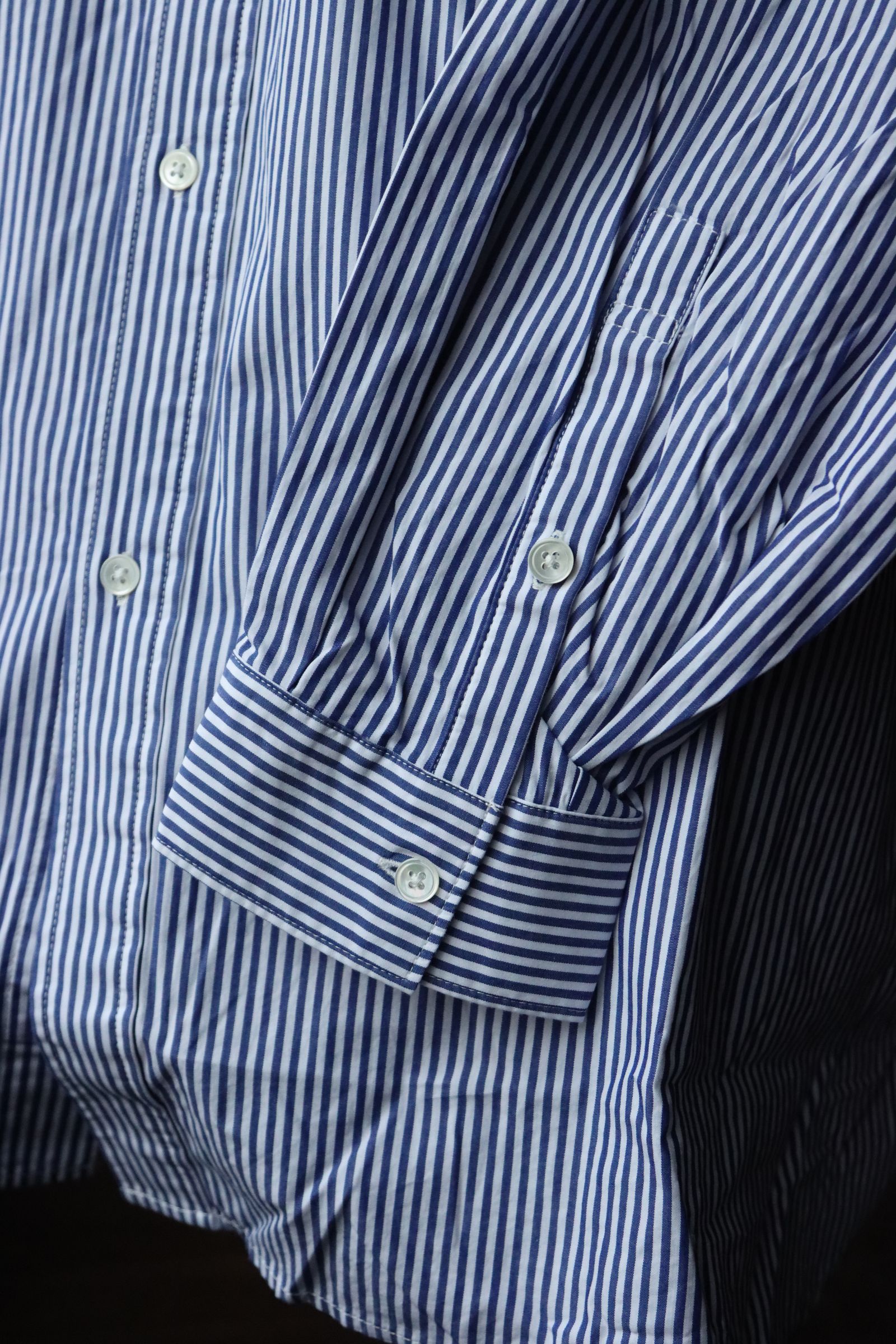 フレッシュサービス CORPORATE UNIFORM L/S SHIRT(FSC253-50105B)BLUE STRIPE☆8月9日(土)発売！