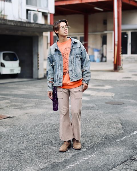 ©SAINT M×××××× ベルベルジンコラボデニムジャケットBJ_DENIM JKTスタイル