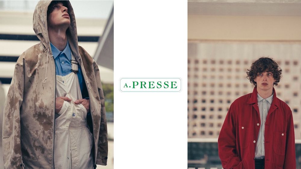 A.PRESSE 22SS 4thデリバリー 2月11日(金)店頭発売！